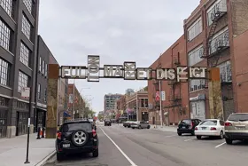 Fulton Market in the West Loop, Chicago