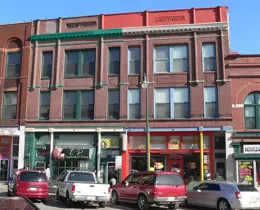 Vanous Block on South 24th Street, South Omaha